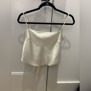 Aritzia Sunday Best Tie Top